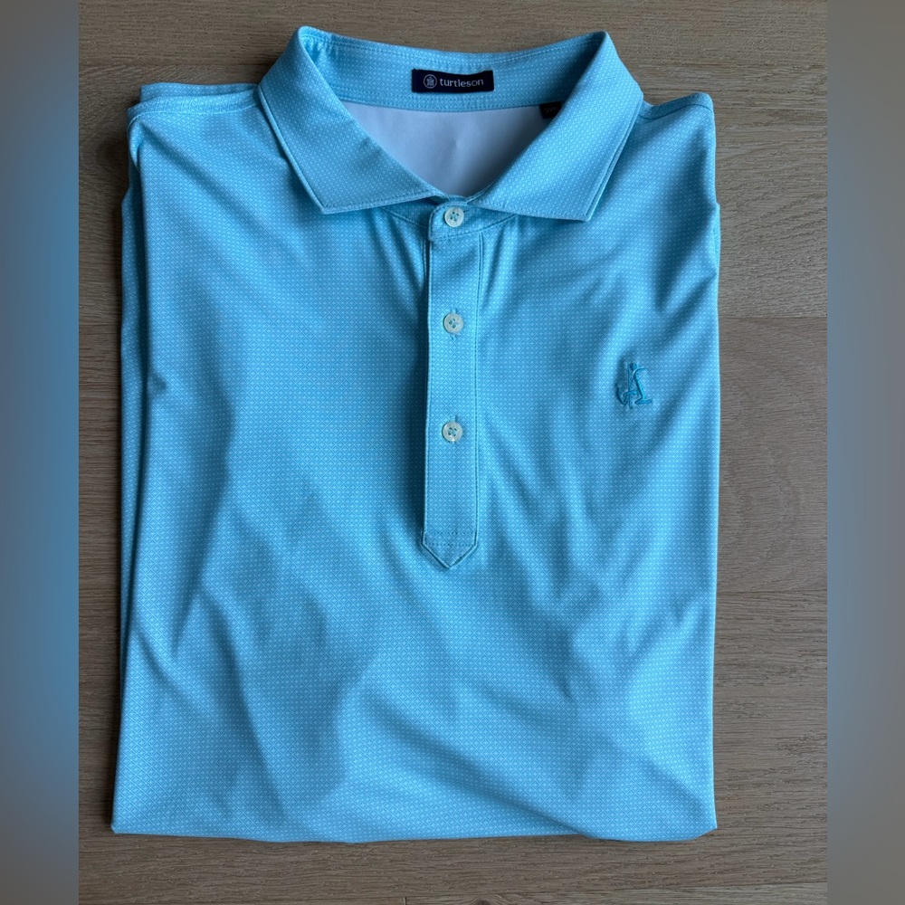 Turtleson Atlanta Country Club Light Blue Polo Shirt